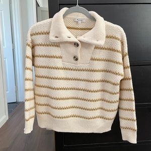 New with tags Madewell Striped Sweater
